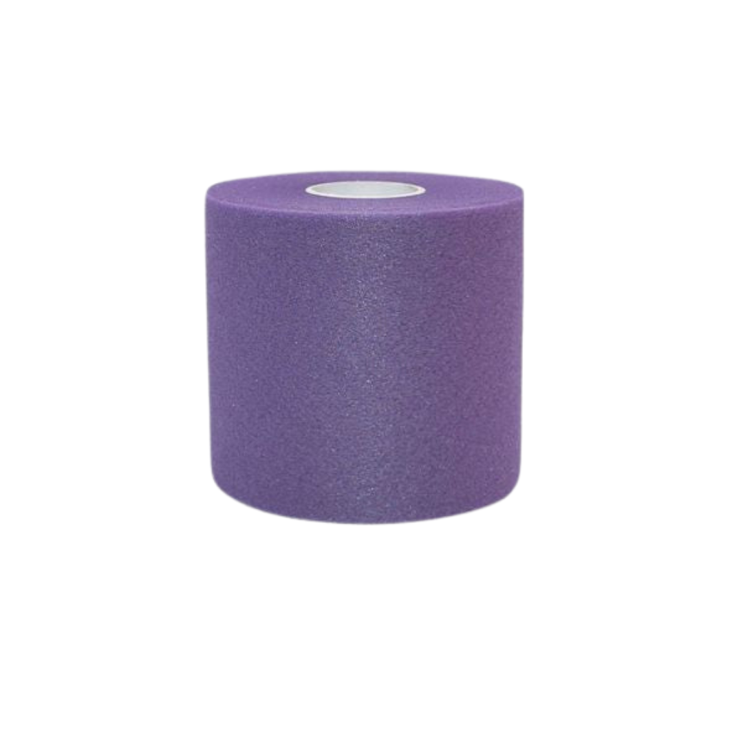 Purple Foam Underwrap Athletic Tape Rolls – Pack of 4