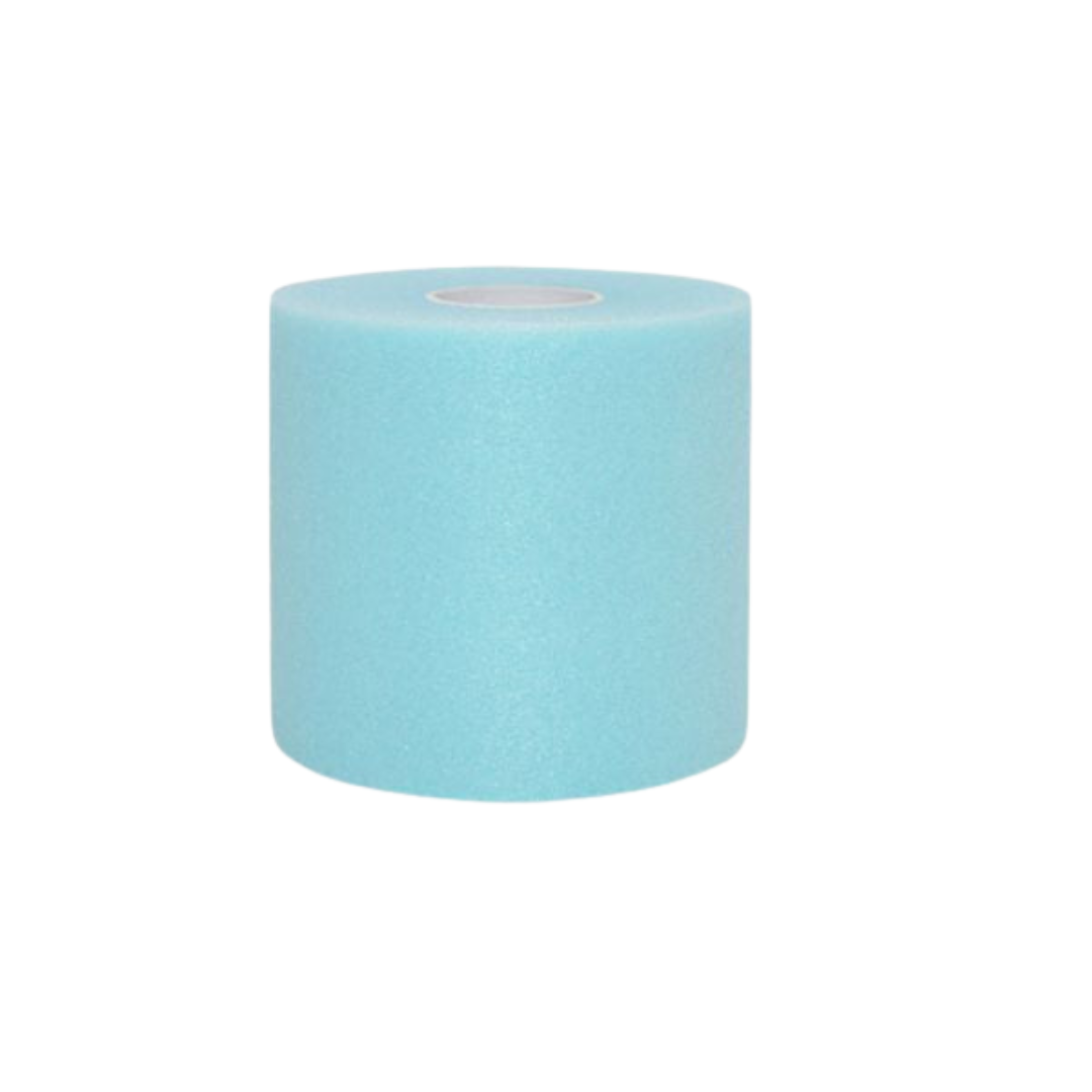 Teal Foam Underwrap Pre-Tape Rolls for Sports – Pack of 4