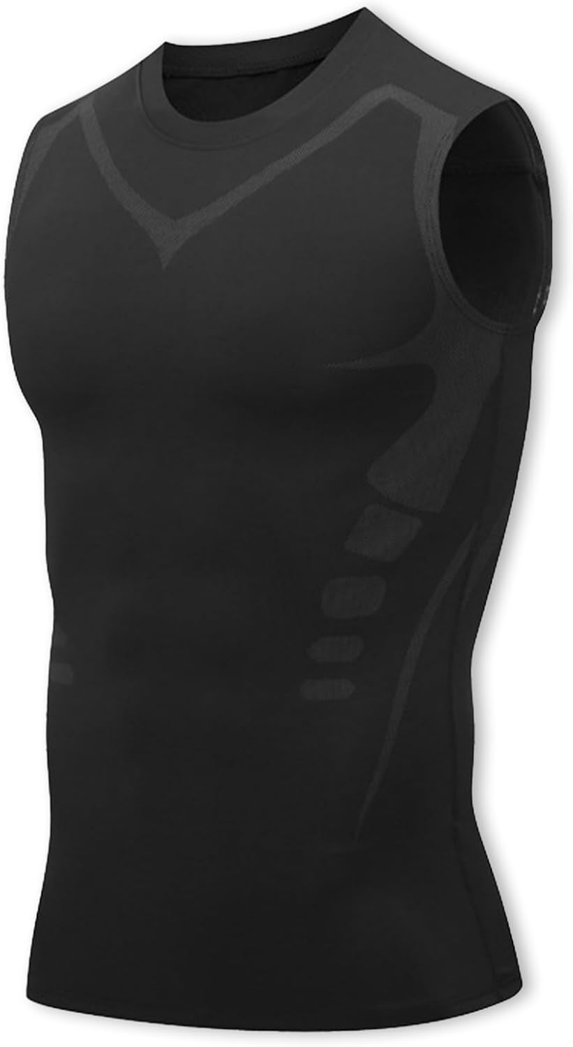 Men’s Compression Vest Slim Fit Quick Dry Gym Top