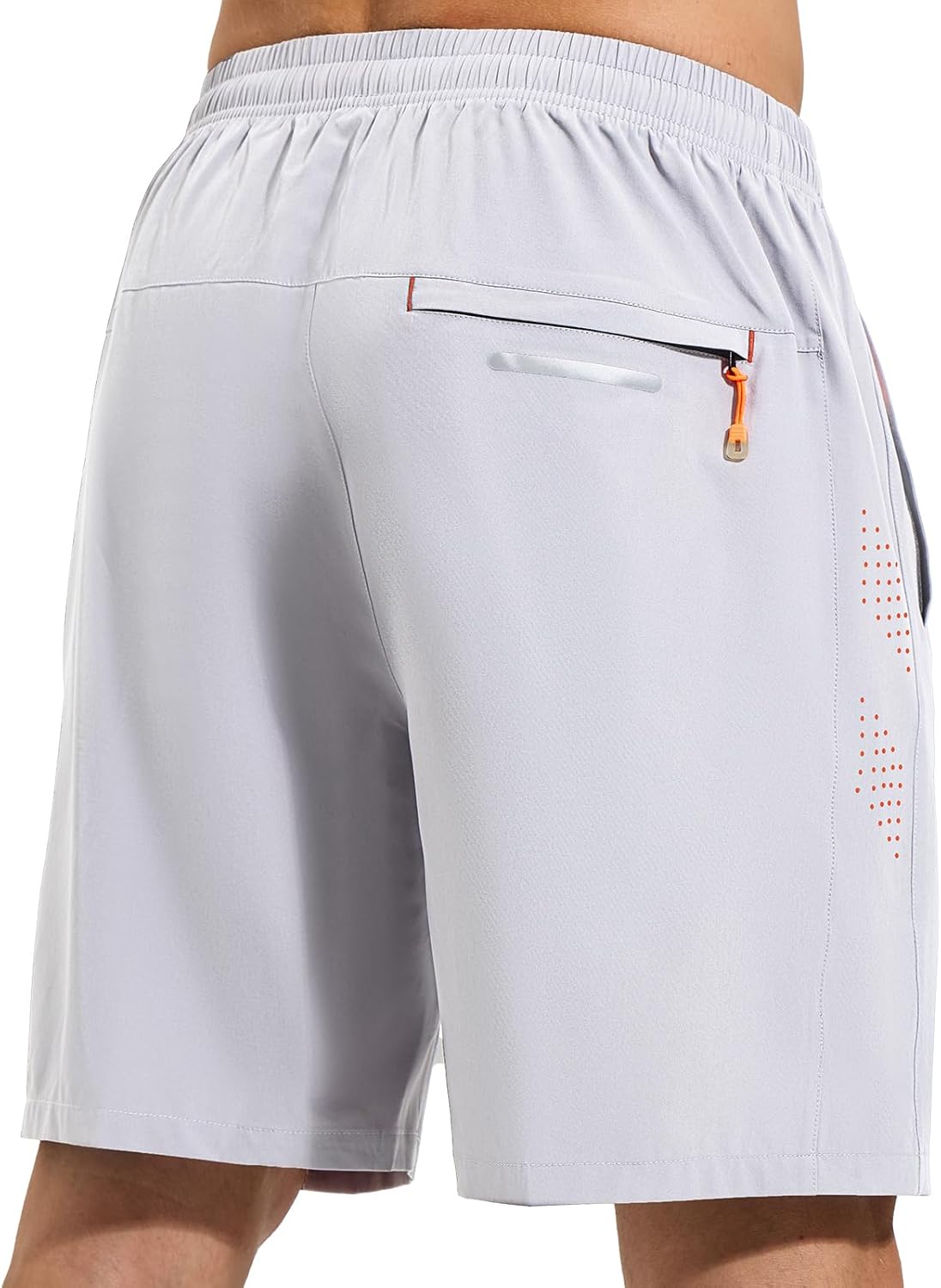 Men’s Running Shorts Quick Dry Lightweight with Zip Pockets