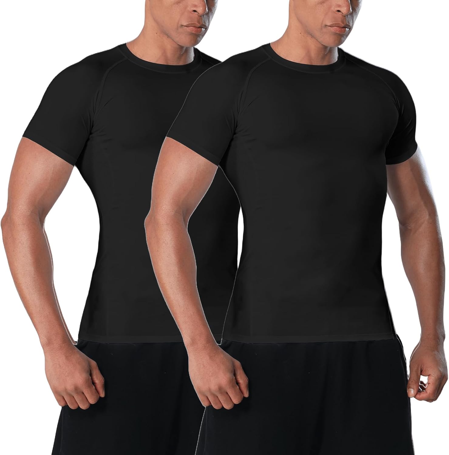 Men’s Short Sleeve Compression Top Quick Dry Base Layer