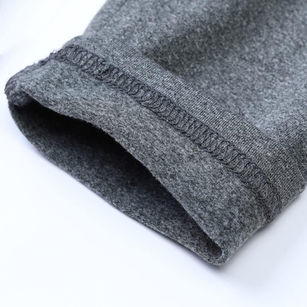 Men’s Thermal Lined Athletic Hoodie Winter Running Top