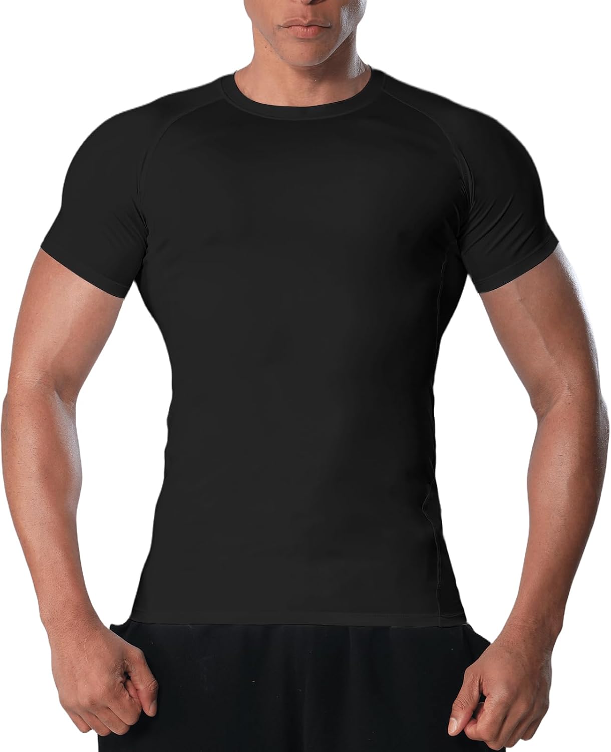 Men’s Short Sleeve Compression Top Quick Dry Base Layer