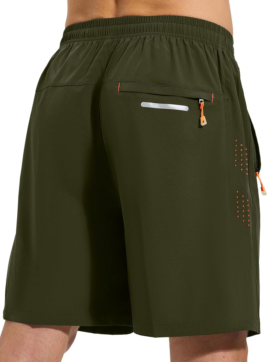 Men’s Running Shorts Quick Dry Lightweight with Zip Pockets
