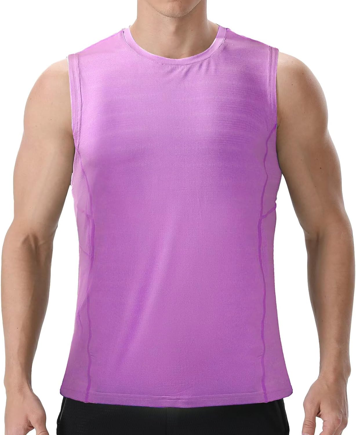Men’s Sleeveless Quick Dry Athletic Sports Tank Top