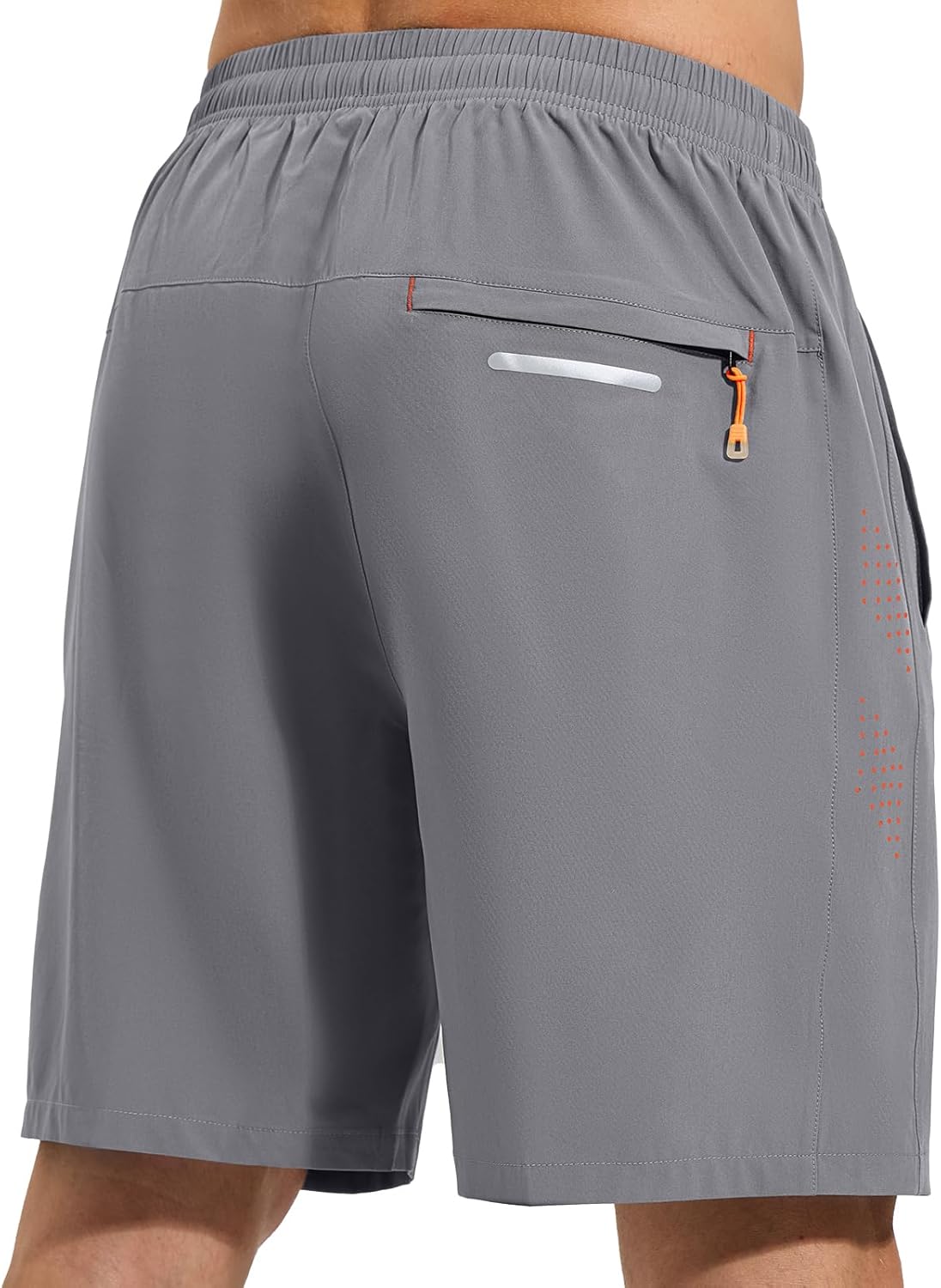 Men’s Running Shorts Quick Dry Lightweight with Zip Pockets