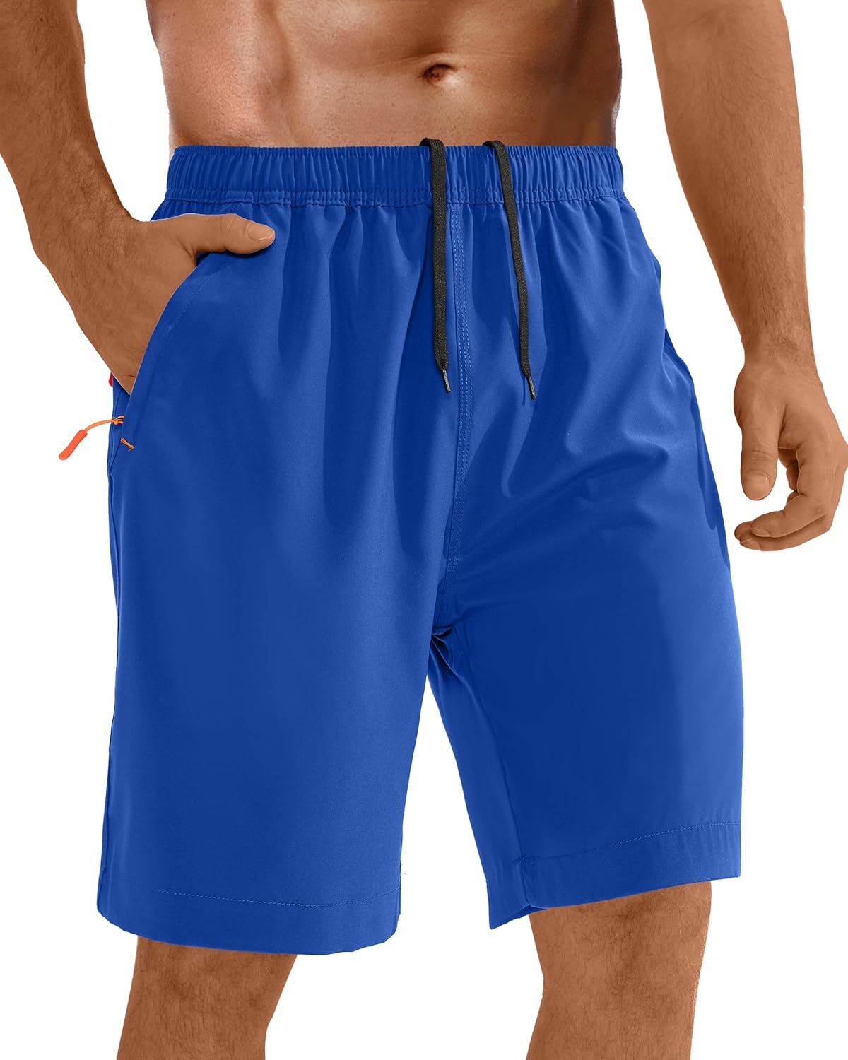Men’s Running Shorts Quick Dry with Zip Pocket