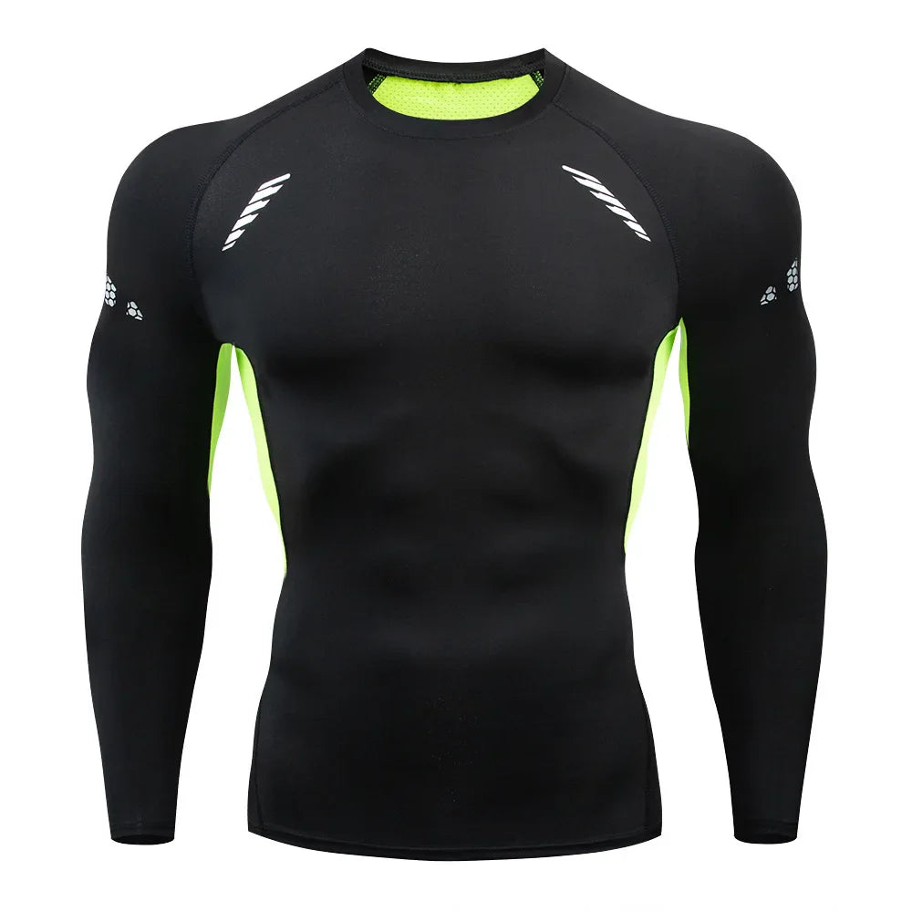 Men's Thermal Compression Running Shirt