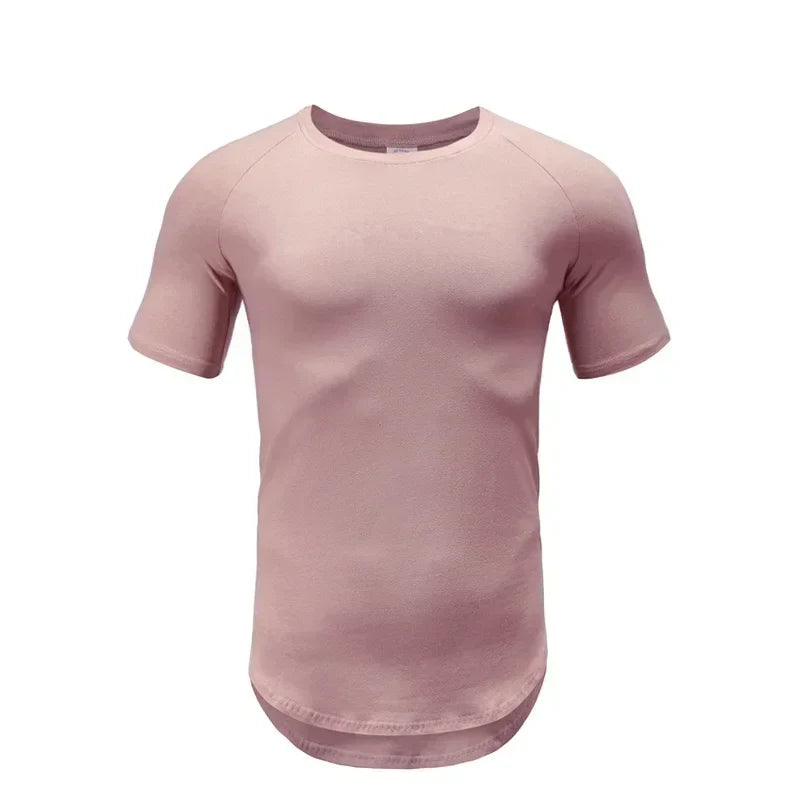 Men's Slim Fit Cotton Training T-Shirt