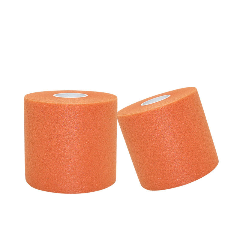 Orange Foam Underwrap Sports Tape Rolls – Pack of 4