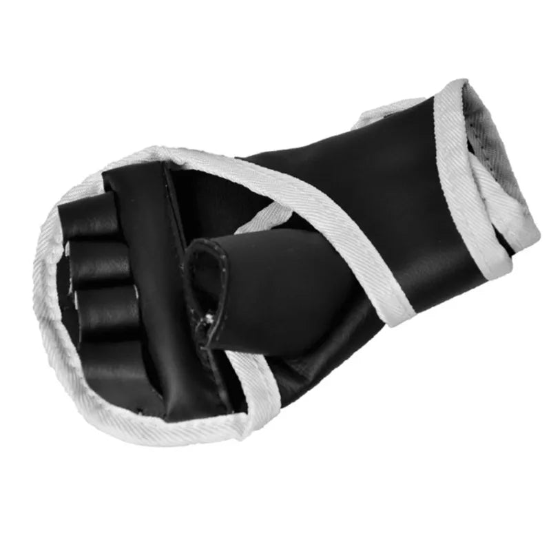 PU Half-Finger Boxing Training Gloves