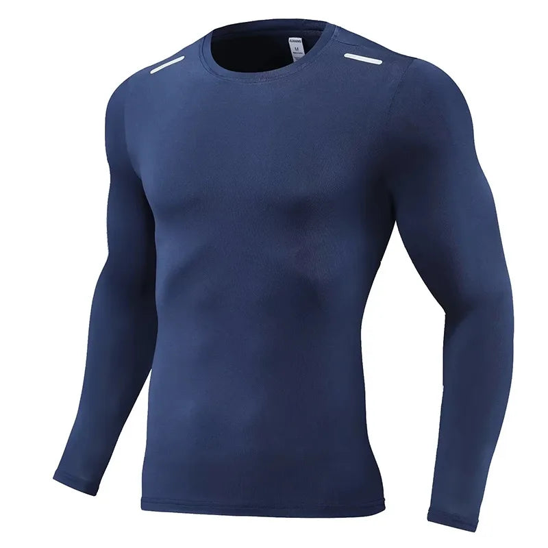 Men's Long Sleeve Compression Running Top