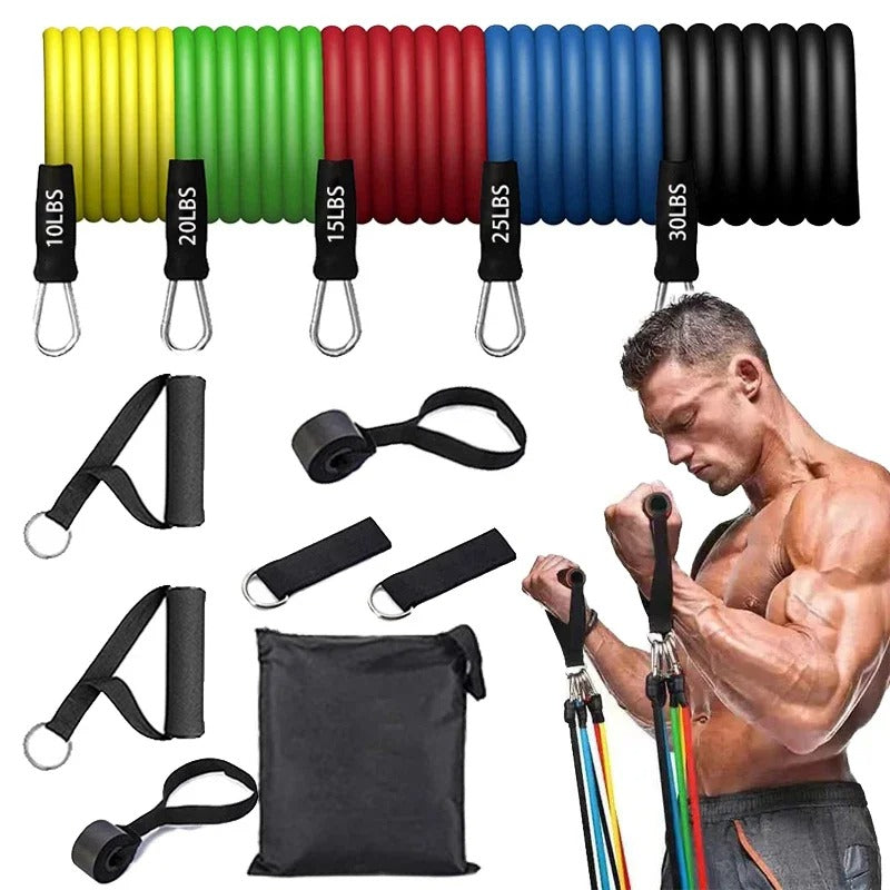 Home Fitness Resistance Bands - Men & Women