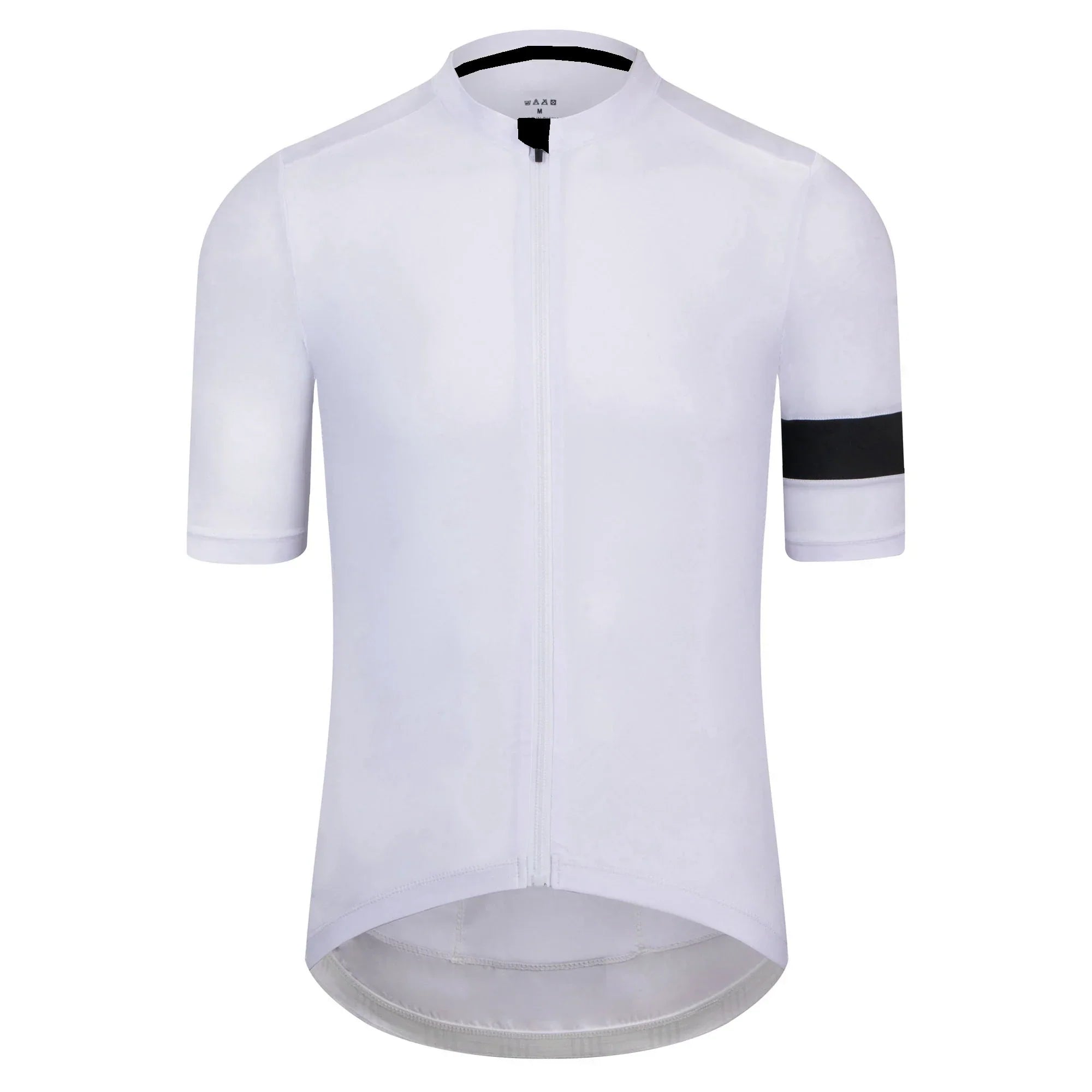 Breathable Men's Cycling Jersey - White