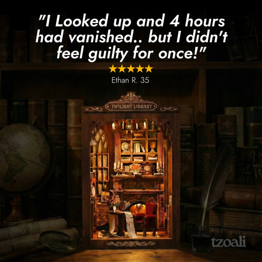 Tzoali™ - Twilight Library Book Nook