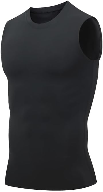 Men’s Sleeveless Compression Running Base Layer