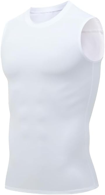 Men’s Sleeveless Compression Running Base Layer