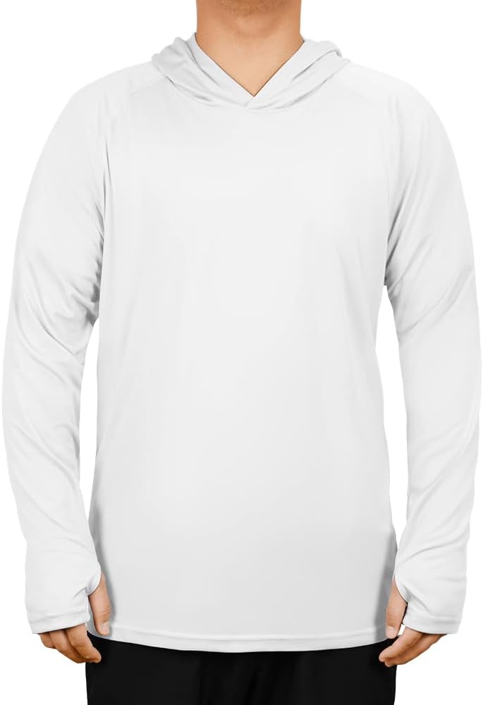 Men’s UPF50+ Sun Protection Hoodie Long Sleeve
