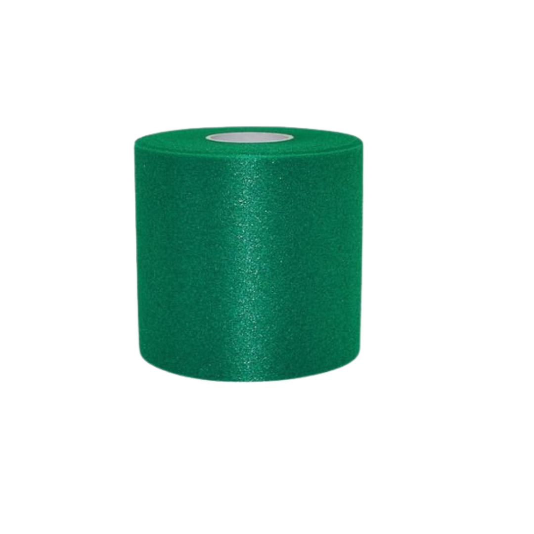 Dark Green Foam Underwrap Sports Tape Rolls – Pack of 4