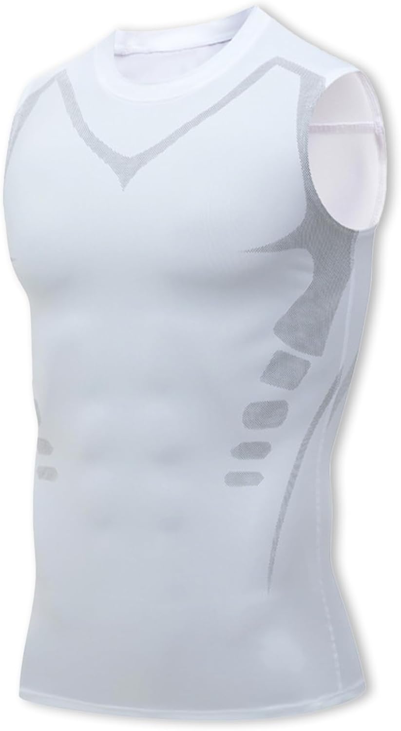 Men’s Compression Vest Slim Fit Quick Dry Gym Top