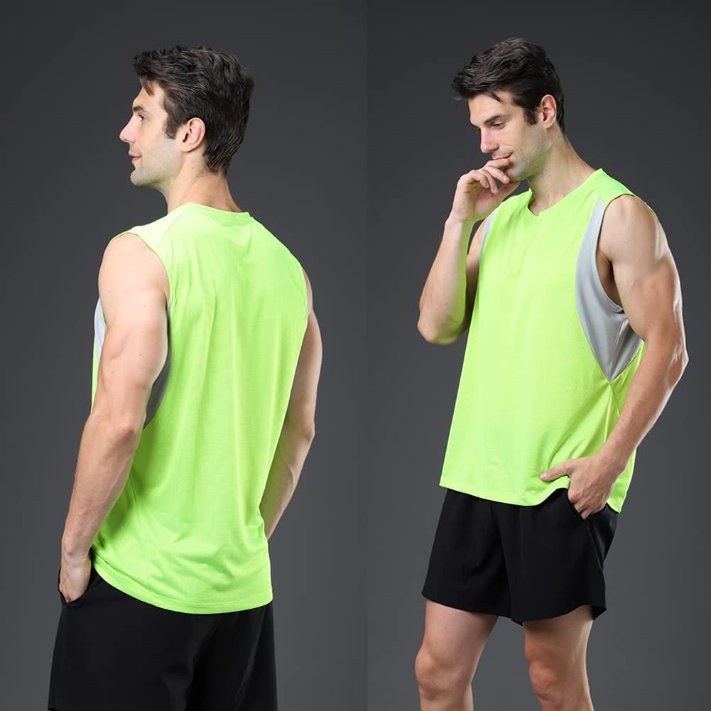 Men’s Gym Tank Top Quick Dry Muscle Training Vest