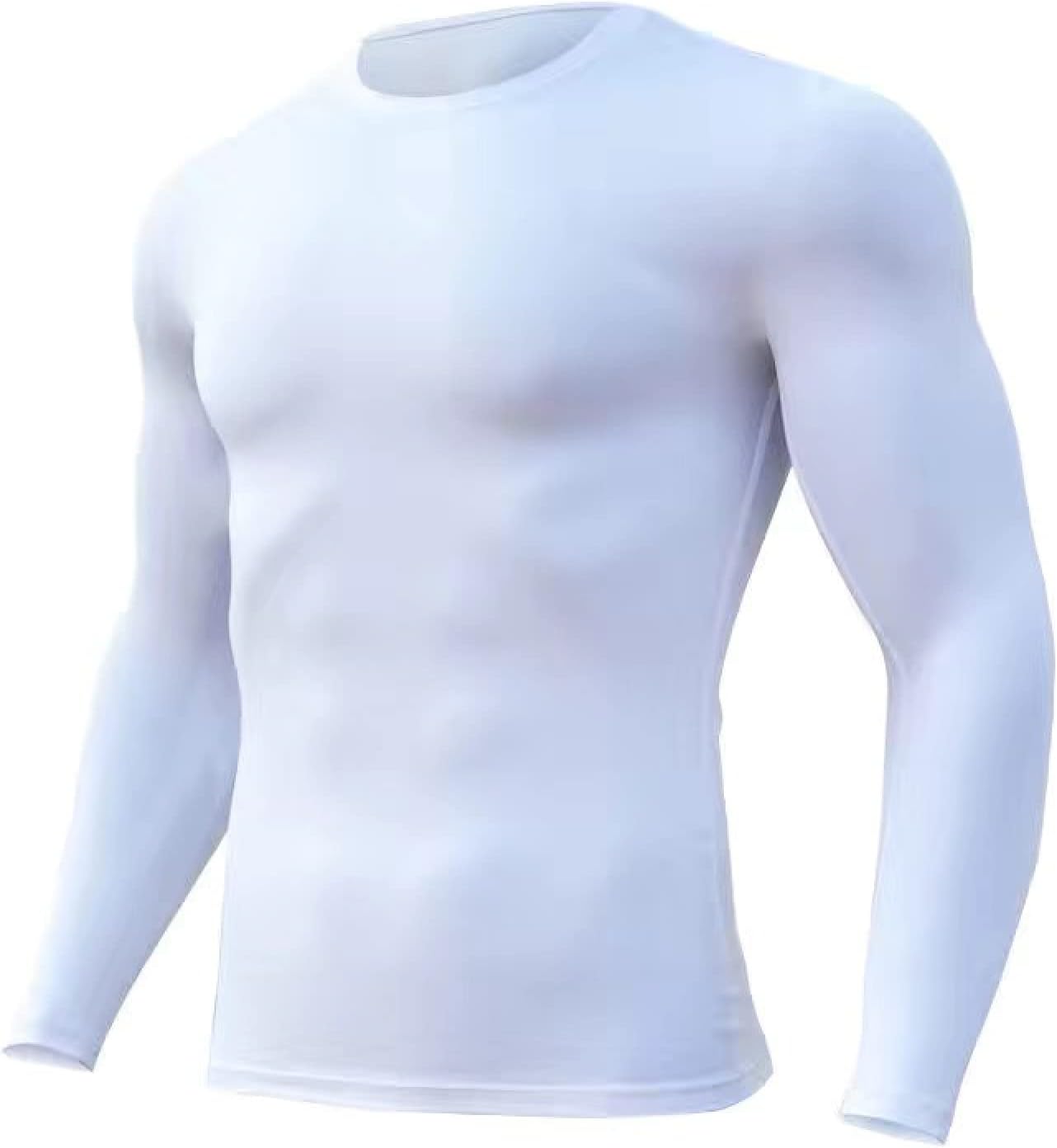 Men’s Compression Long Sleeve Muscle Fit Gym T-Shirt