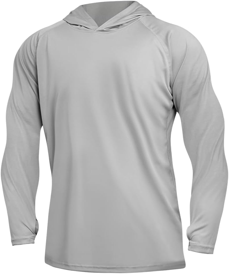 Men’s UPF50+ Sun Protection Hoodie Long Sleeve