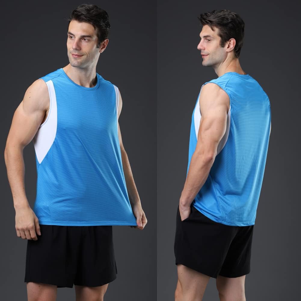 Men’s Gym Tank Top Quick Dry Muscle Training Vest