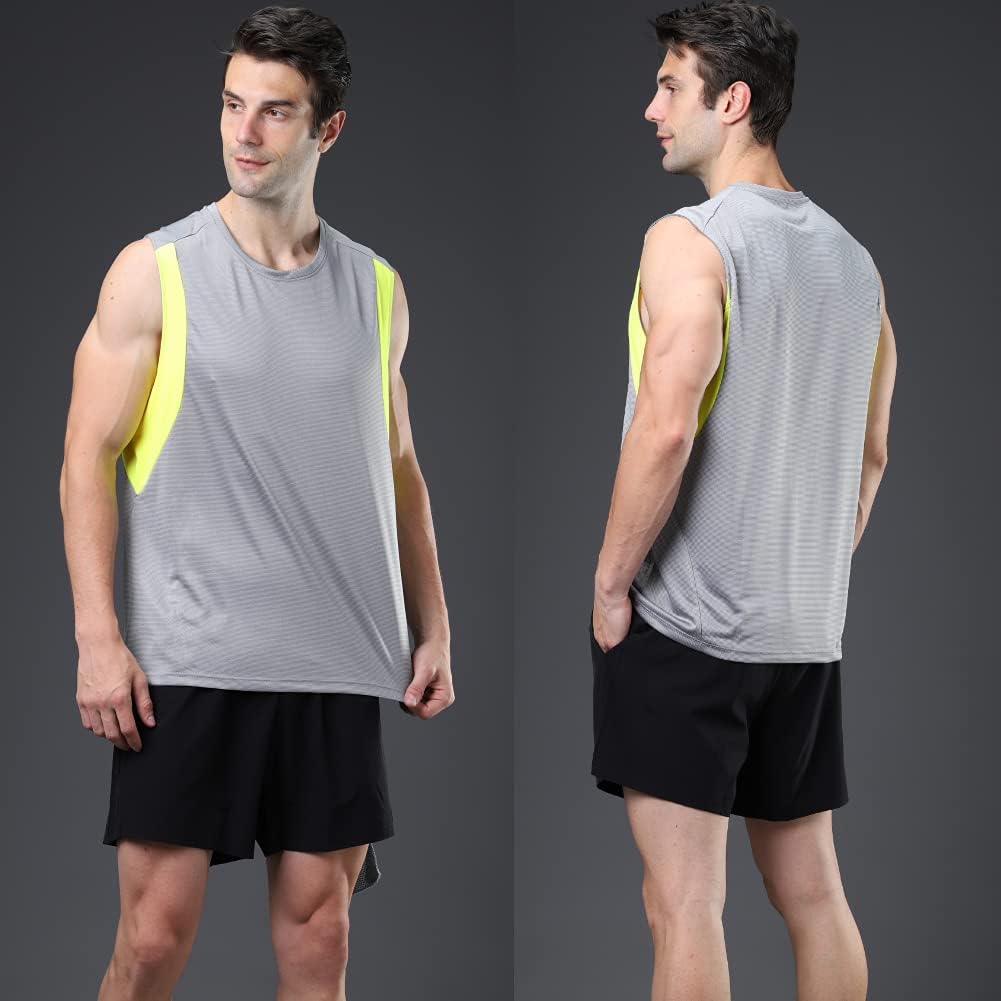 Men’s Gym Tank Top Quick Dry Muscle Training Vest