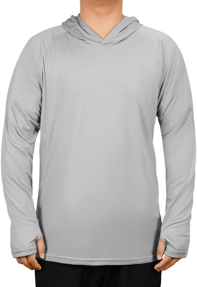 Men’s UPF50+ Sun Protection Hoodie Long Sleeve
