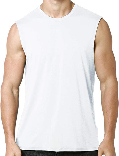 Men’s Quick Dry Running Tank Top Sleeveless Gym Vest