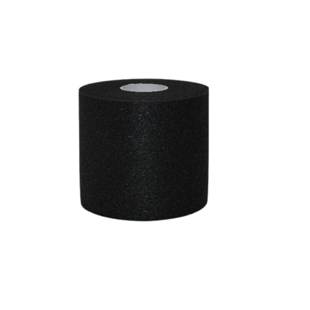 Black Foam Underwrap Athletic Tape Rolls – Pack of 4