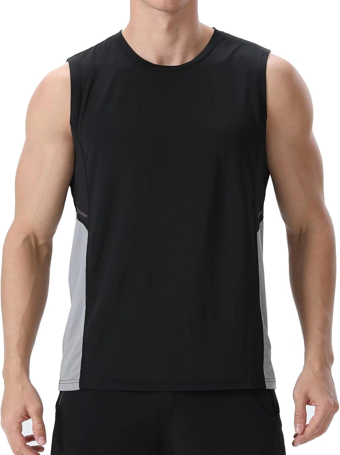 Men’s Sleeveless Quick Dry Athletic Sports Tank Top