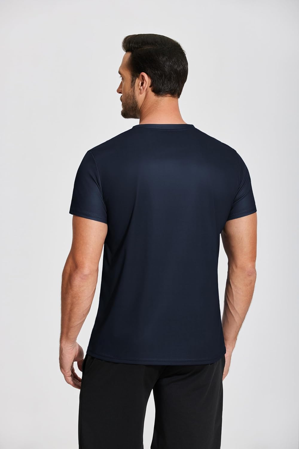 Men’s Workout T-Shirt Moisture Wicking Short Sleeve Gym Top