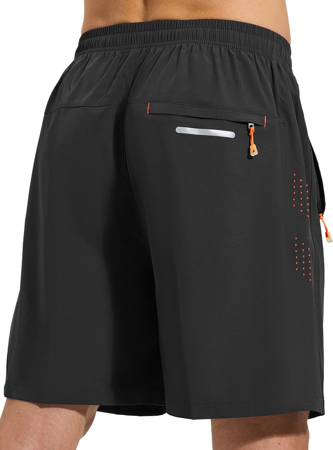 Men’s Running Shorts Quick Dry Lightweight with Zip Pockets