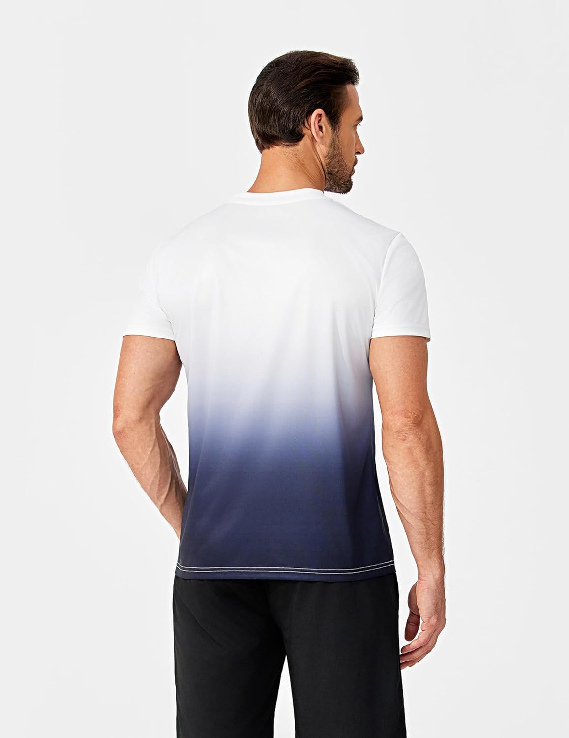 Men’s Workout T-Shirt Moisture Wicking Short Sleeve Gym Top
