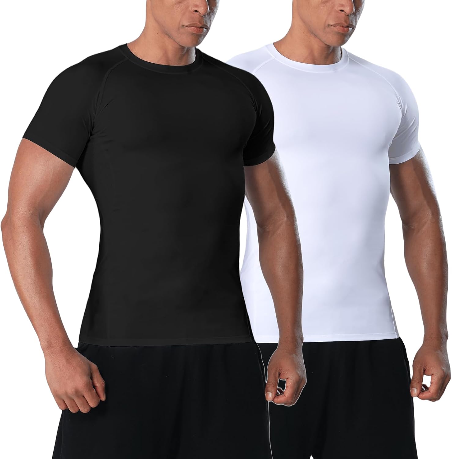 Men’s Short Sleeve Compression Top Quick Dry Base Layer