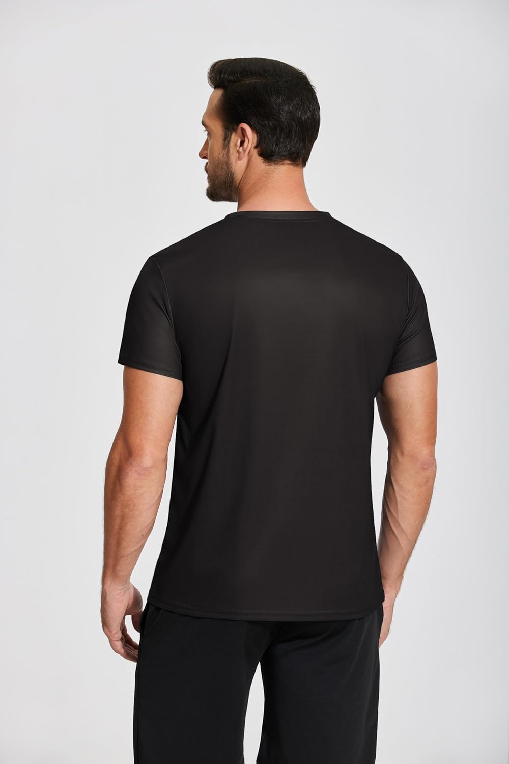 Men’s Workout T-Shirt Moisture Wicking Short Sleeve Gym Top