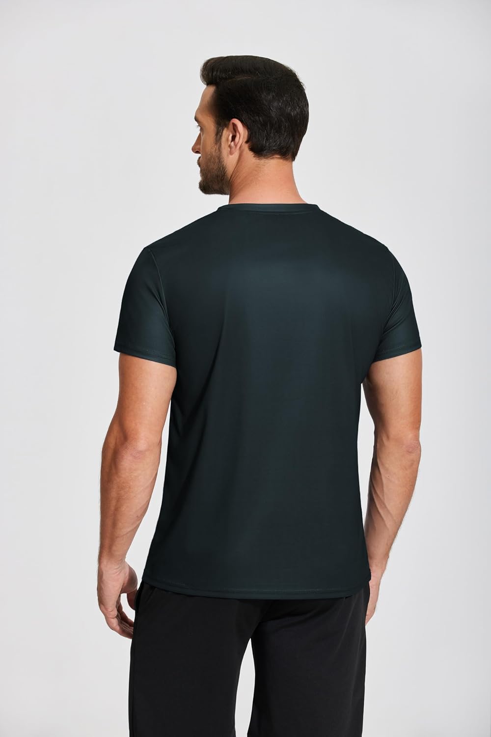 Men’s Workout T-Shirt Moisture Wicking Short Sleeve Gym Top