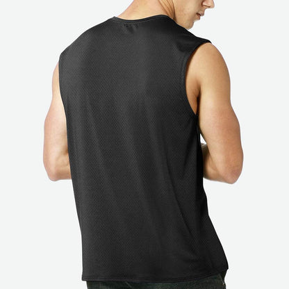 Men’s Quick Dry Running Tank Top Sleeveless Gym Vest