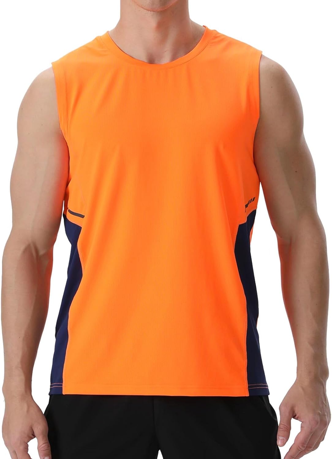Men’s Sleeveless Quick Dry Athletic Sports Tank Top