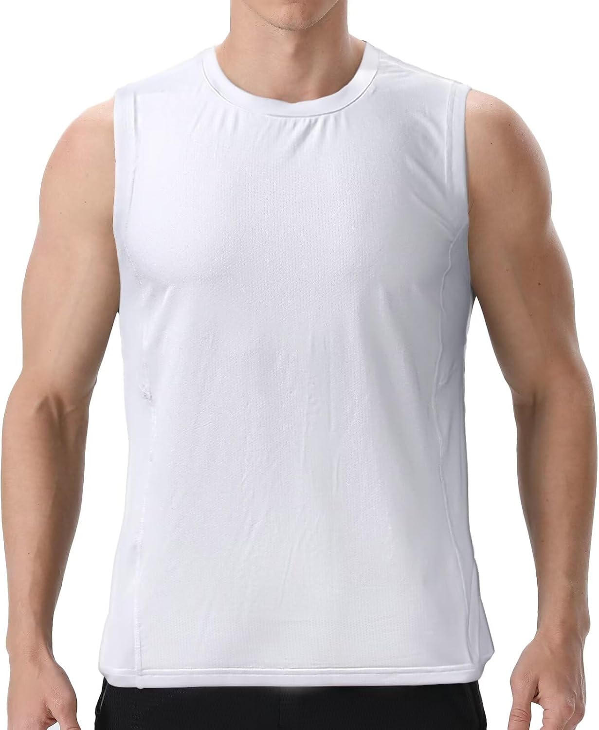 Men’s Sleeveless Quick Dry Athletic Sports Tank Top