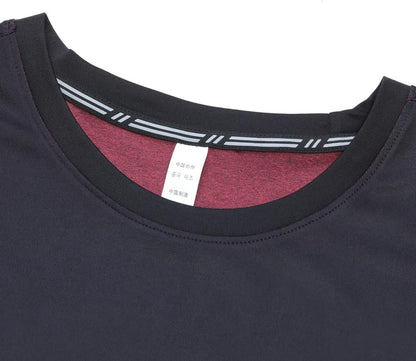 Men’s Long Sleeve Running Shirt Dry Fit Athletic Top