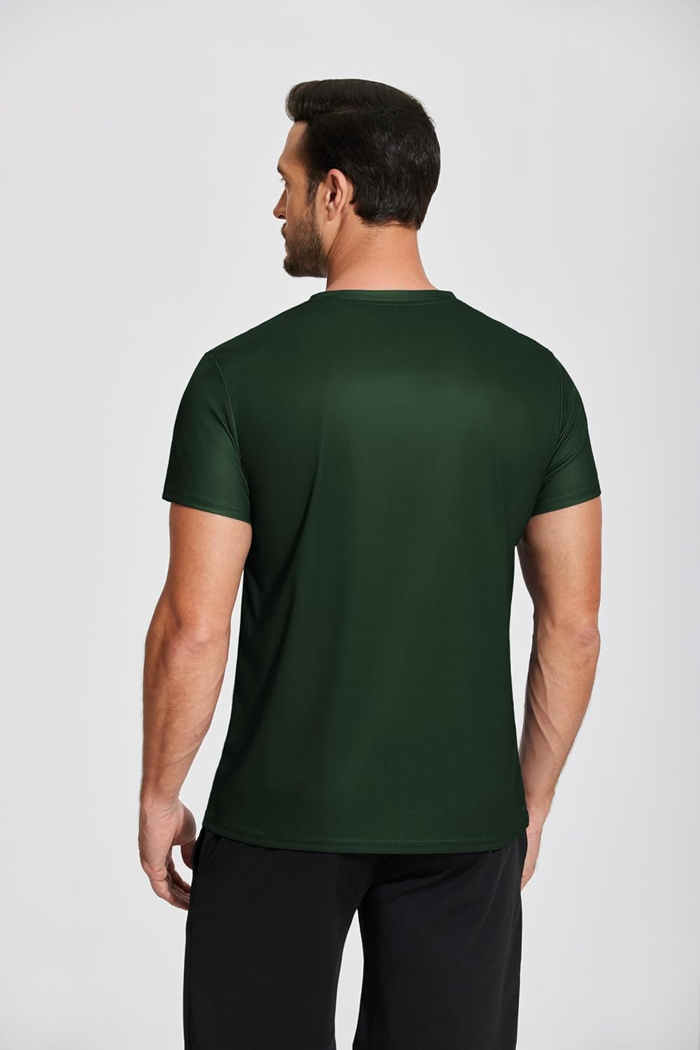 Men’s Workout T-Shirt Moisture Wicking Short Sleeve Gym Top