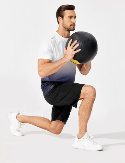 Men’s Workout T-Shirt Moisture Wicking Short Sleeve Gym Top