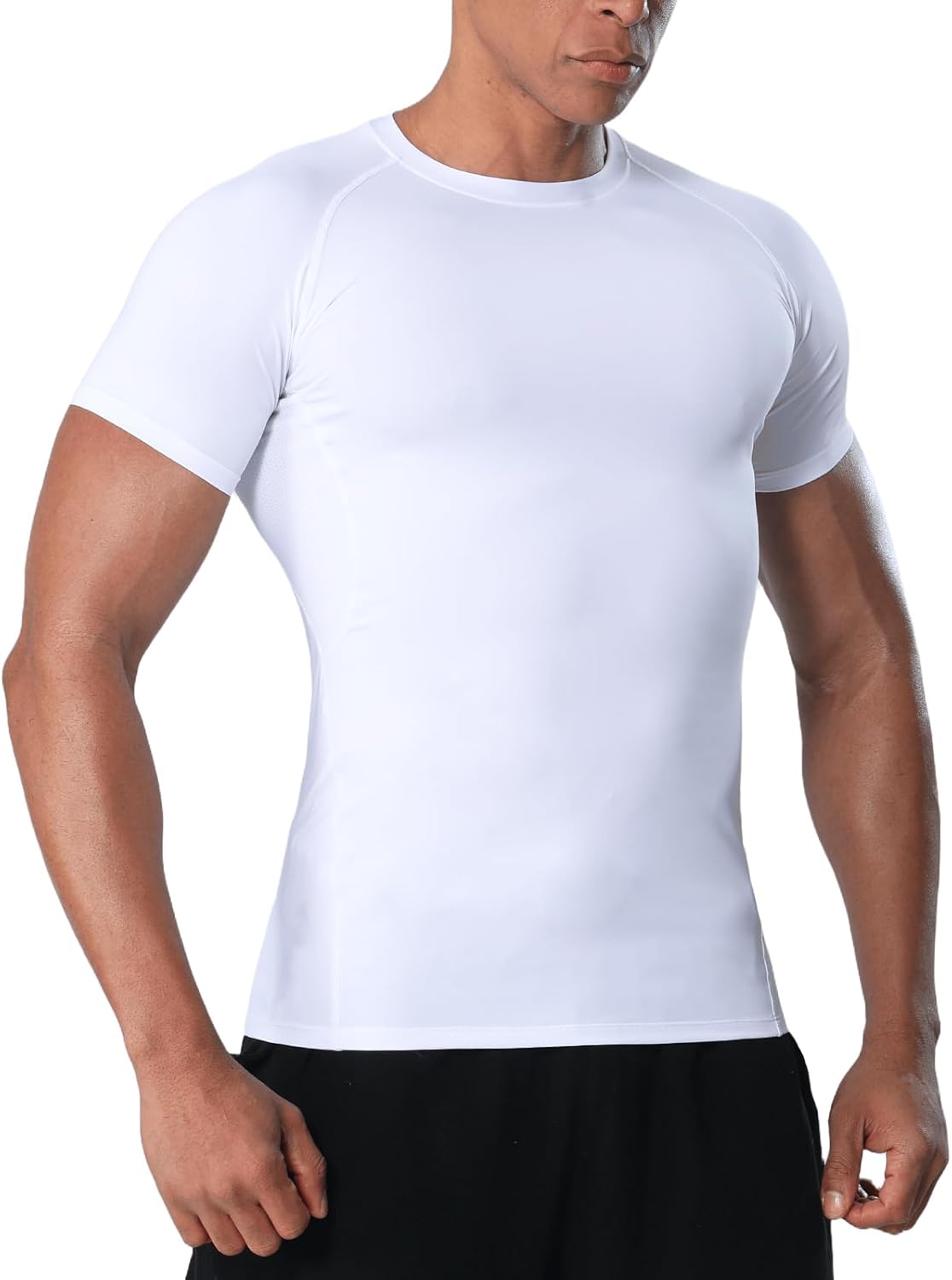 Men’s Short Sleeve Compression Top Quick Dry Base Layer