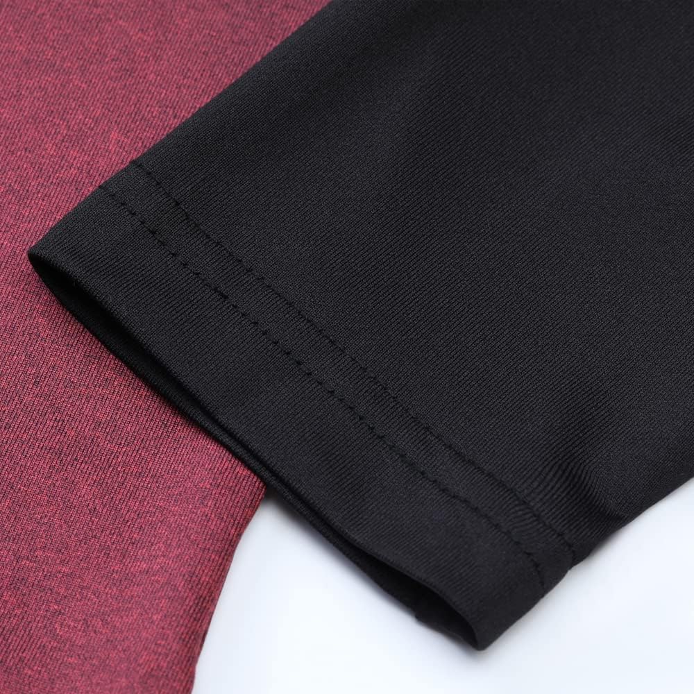 Men’s Long Sleeve Running Shirt Dry Fit Athletic Top