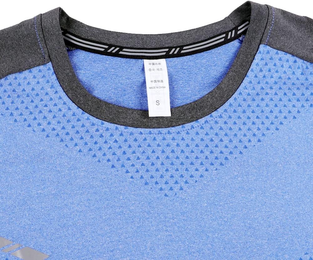 Men’s Long Sleeve Running Shirt Dry Fit Athletic Top