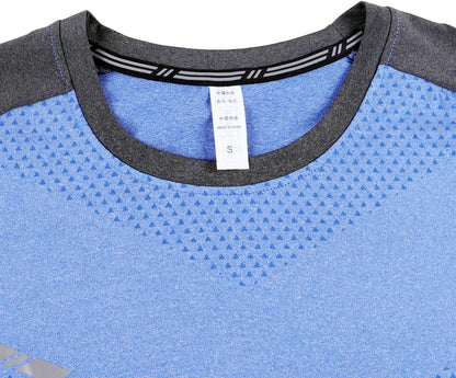 Men’s Long Sleeve Running Shirt Dry Fit Athletic Top