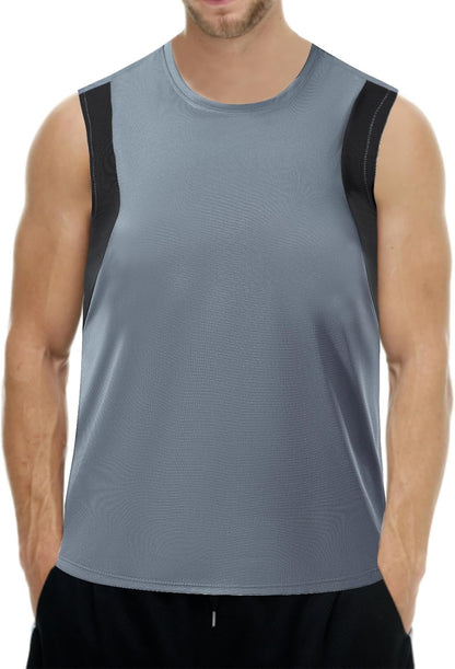 Men’s Gym Tank Top Quick Dry Muscle Training Vest